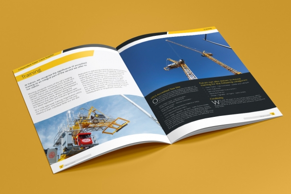 Falcon Brochure design