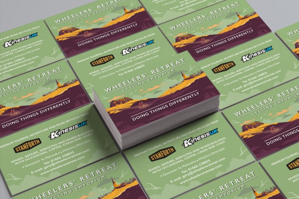 Wheelers Retreat Business Card
