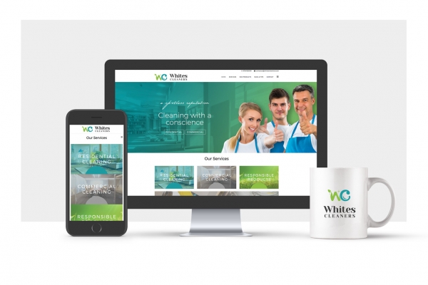 Whites Cleaners Website Development